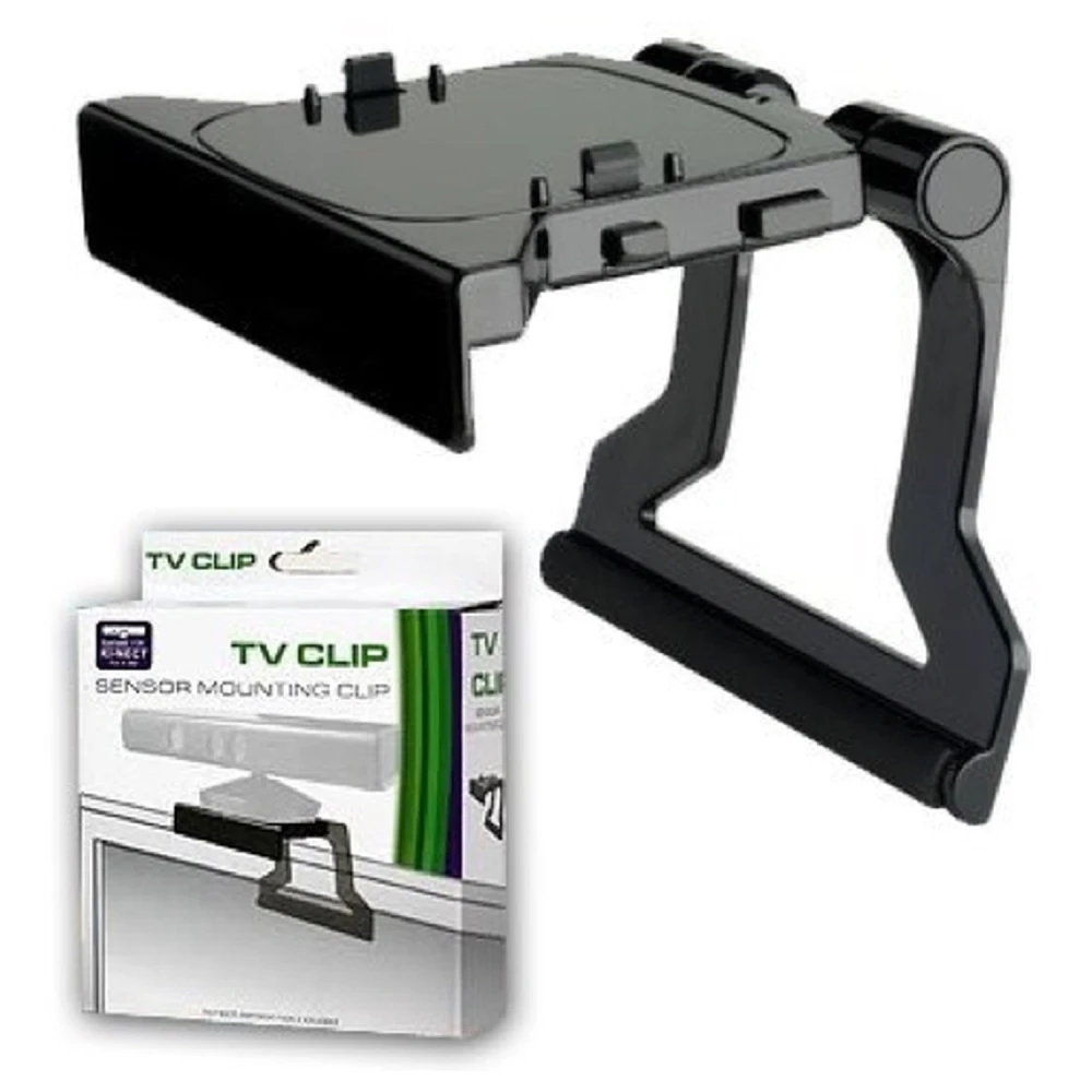 Kinect Xbox 360 TV stiprinājums ar melnu klipsi
