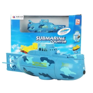 RC mini zemūdene 3 kanāli - Rc Micro Submarine zila Satkit