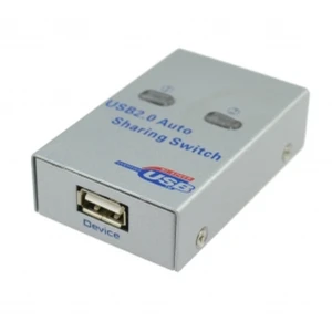 USB slēdzis ar 2 portiem USB ierīces koplietošanai starp 2 PC