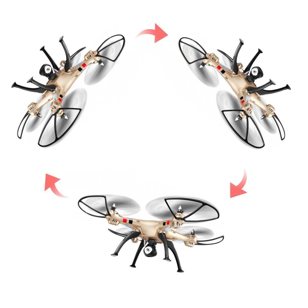 Syma X8hw drons kvadrokopters FPV ar HD Wi‑Fi kameru