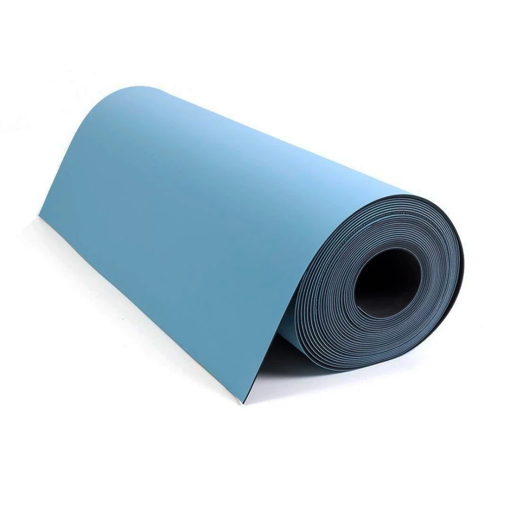 Zils antistatisks paklājs 60cm x 100cm profesionālam pārklājumam