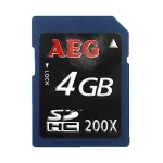 SDHC 4GB 10. klases atmiņas karte ātrai glabāšanai