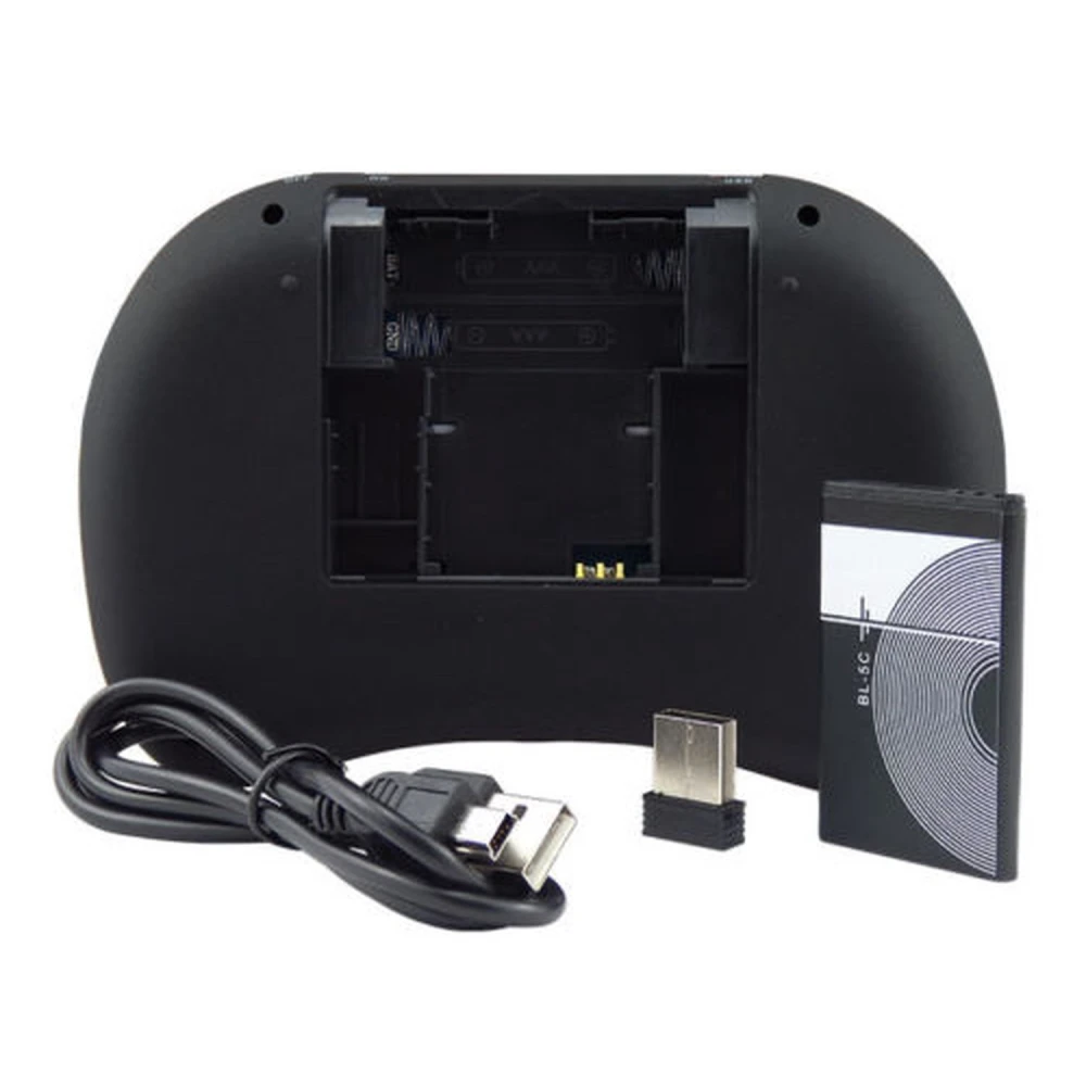 Teclado inalámbrico T2 en uso con media center y Android TV