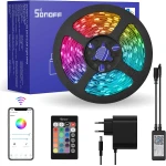 SONOFF L2 Lite WiFi viedā LED lente 5 metri ar pulti un lietotni