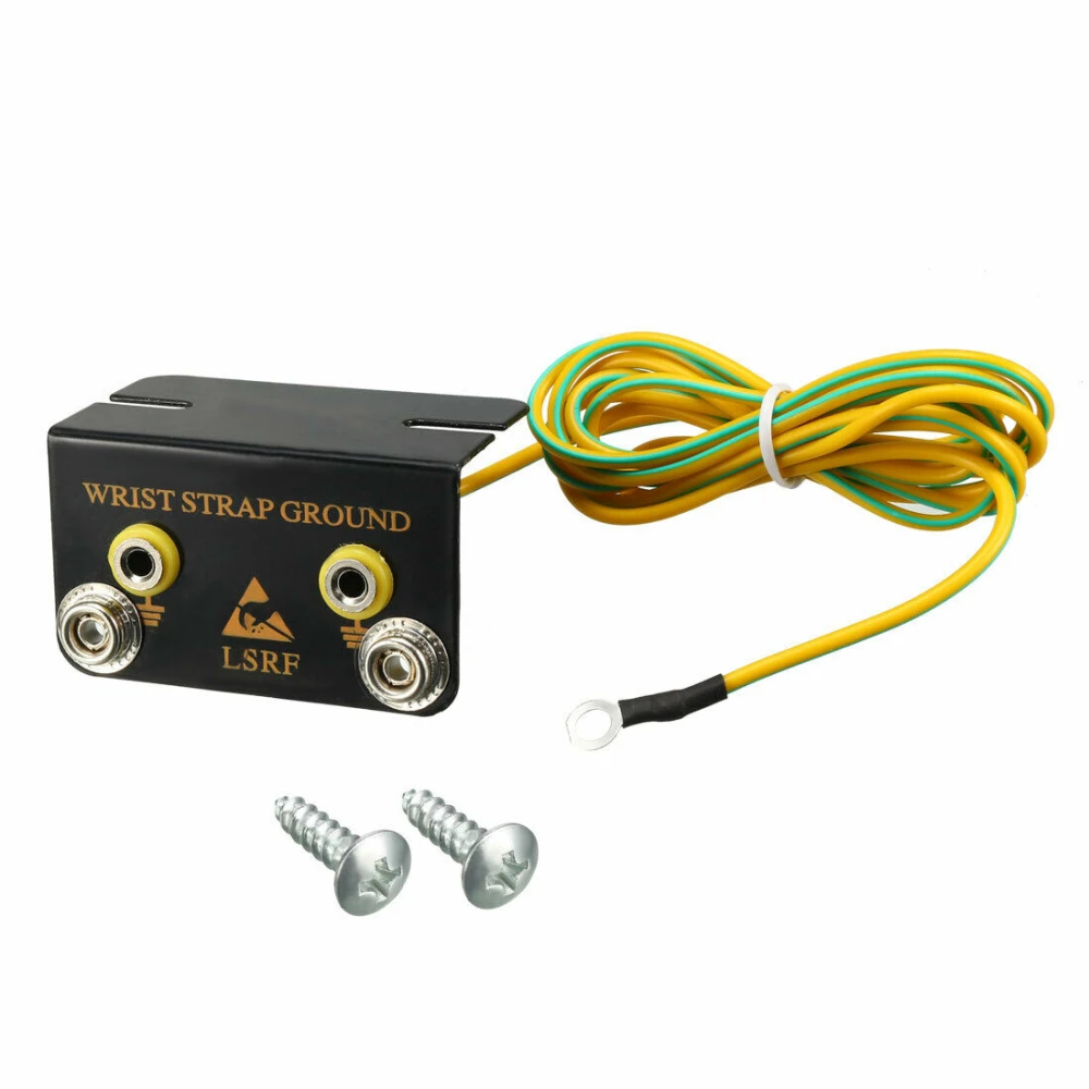 Antistatiskās iezemēšanas kontaktligzda ar 1.8 metru kabeli