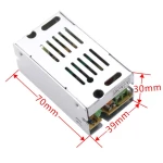 Fuente de alimentación AC a DC 12v 1 amperio para tiras LED y cámaras