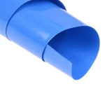 PVC termosarūkošā caurule bateriju blokam 1m x 280mm x 0.15mm zila