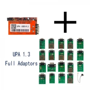 Xtool UPA USB programmētājs V1.3 ar pilniem adapteriem un NEC