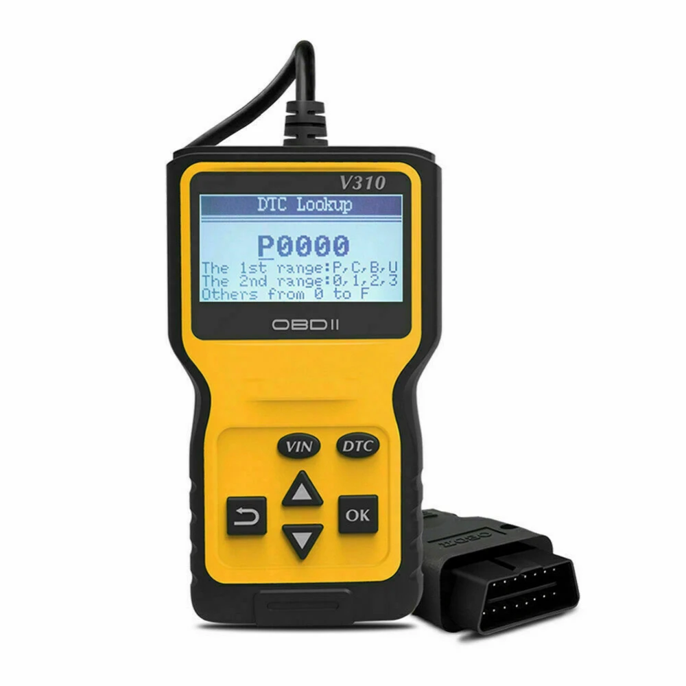 V310 OBD2 auto kodu lasītājs - auto diagnostikas rīks