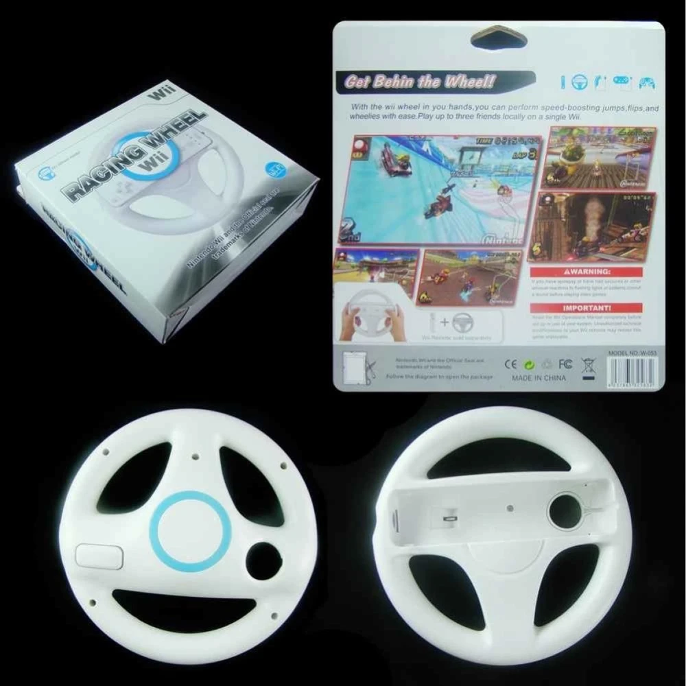 Wiimote Wii Wheel stūre – precīza vadība Wii braukšanas spēlēm