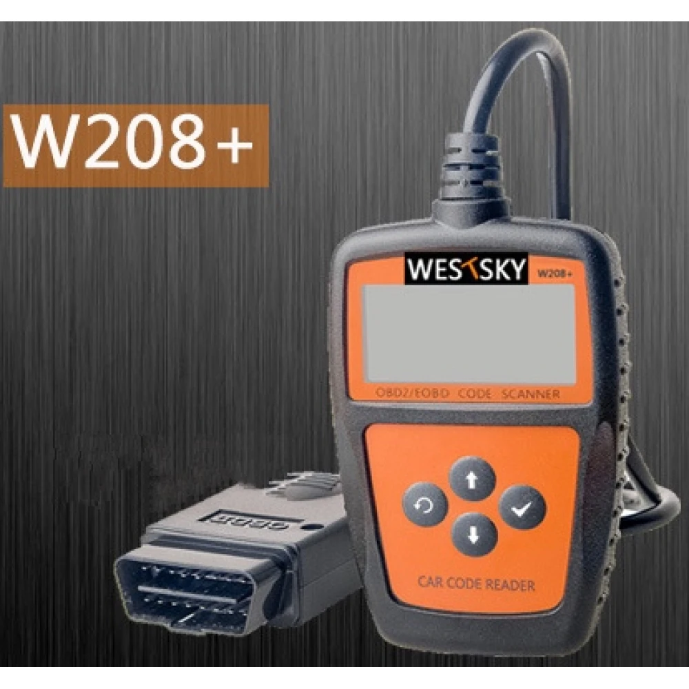 W280+ OBD2 kodu lasītājs motocikliem un auto Westsky