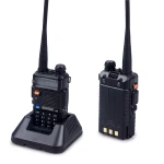 Baofeng UV-5R 8W rācija ar austiņu un VHF/UHF divjoslu