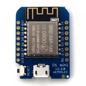 ATMEGA Wemos D1 Mini NodeMCU WiFi ESP8266 - IoT izstrādes plate