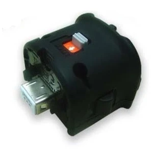 Wii Motion Plus saderīgs melns Wii pultij