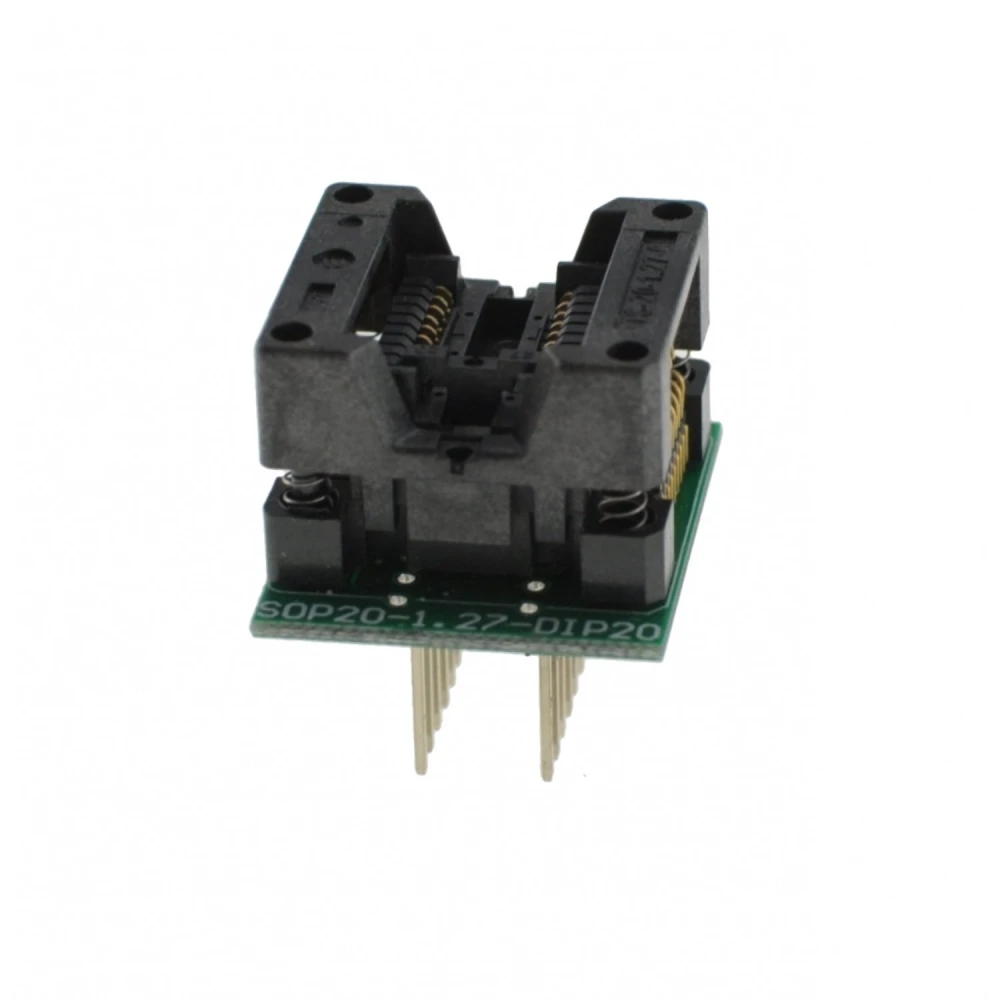 SOP16 uz DIP16 programmēšanas ligzda 200mil ar vieglu ievietošanu - satkit